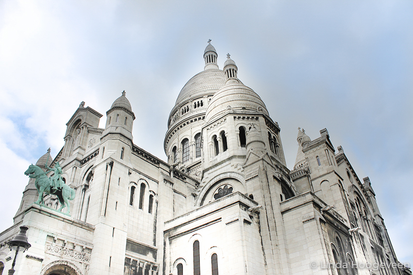 De Sacre Coeur in Parijs